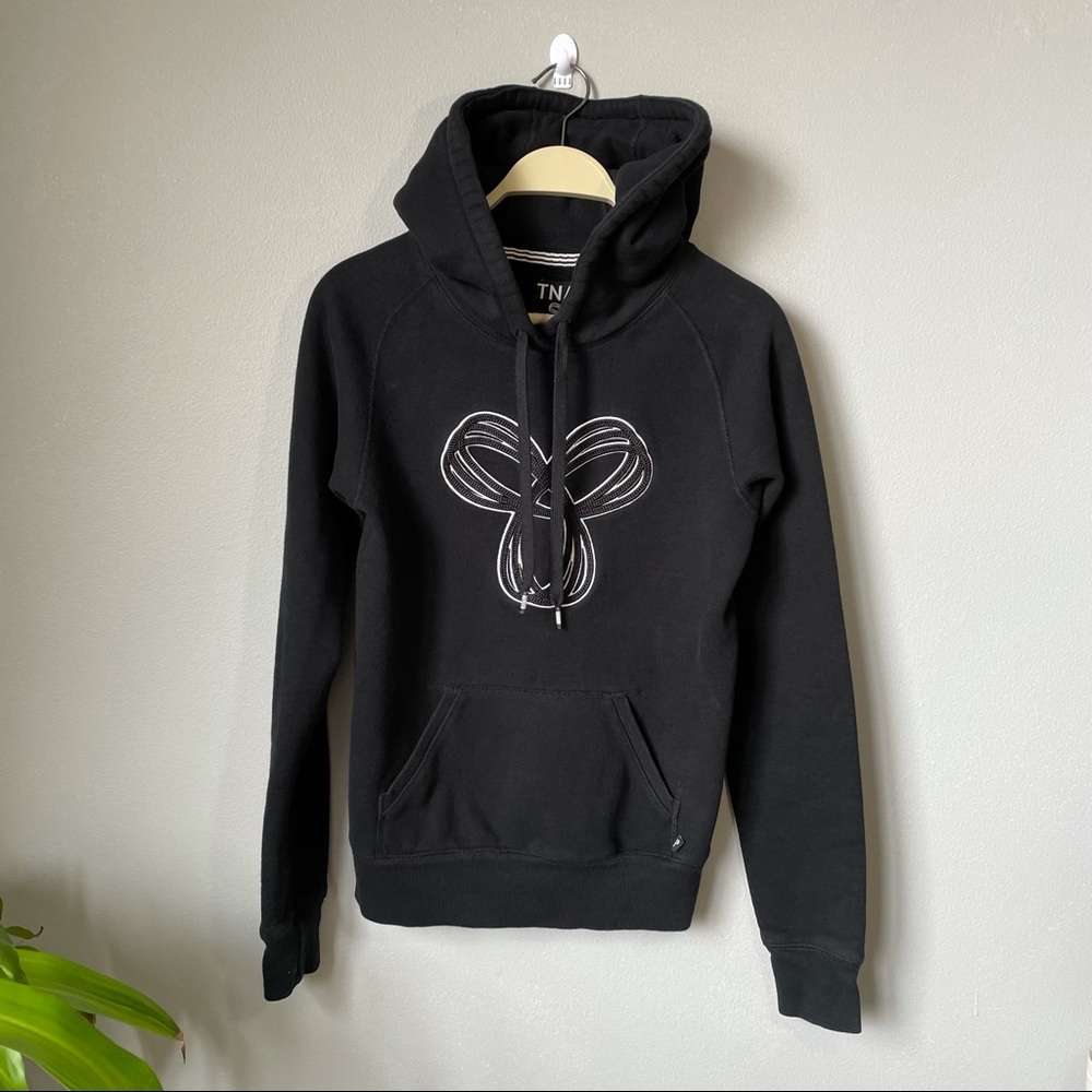COPY - TNA black pullover baltic hoodie XXS